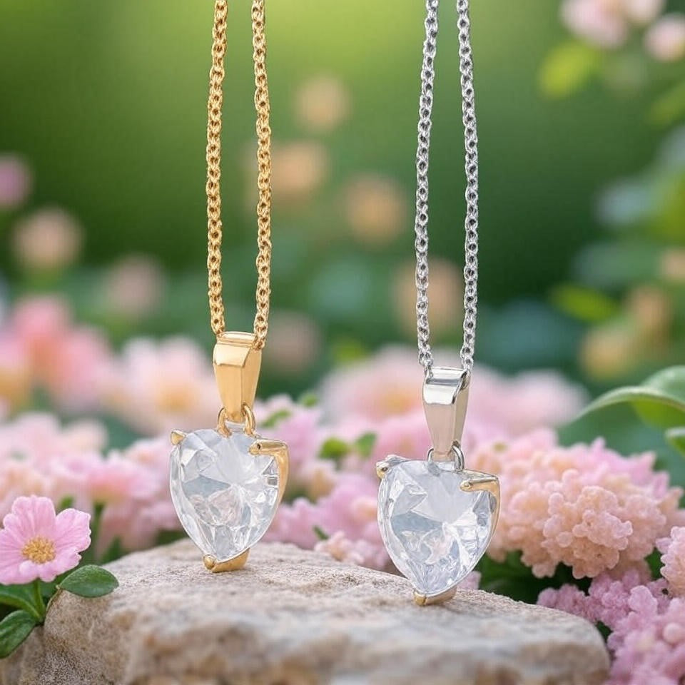 Heart Diamond Necklace