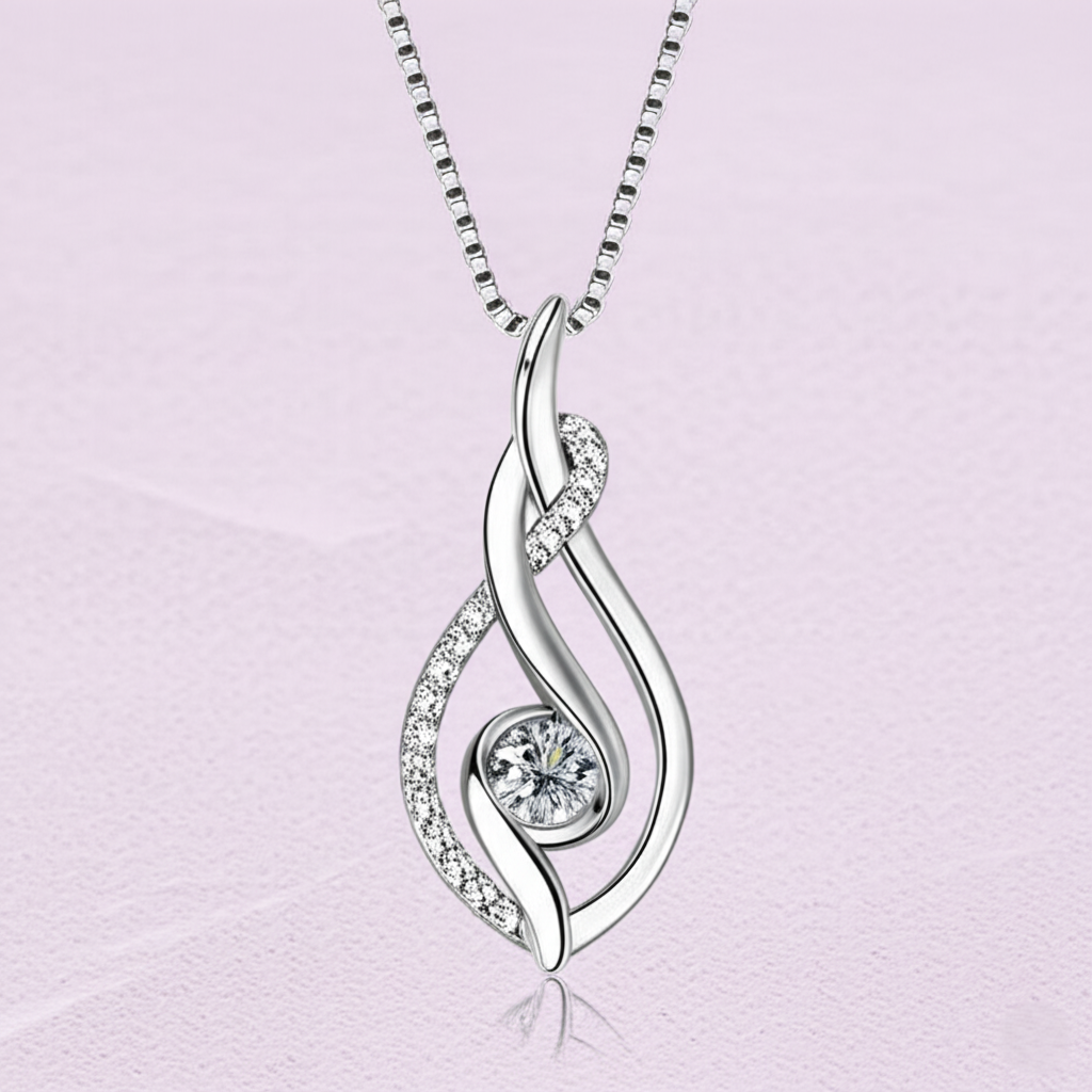 Flame Design Necklace