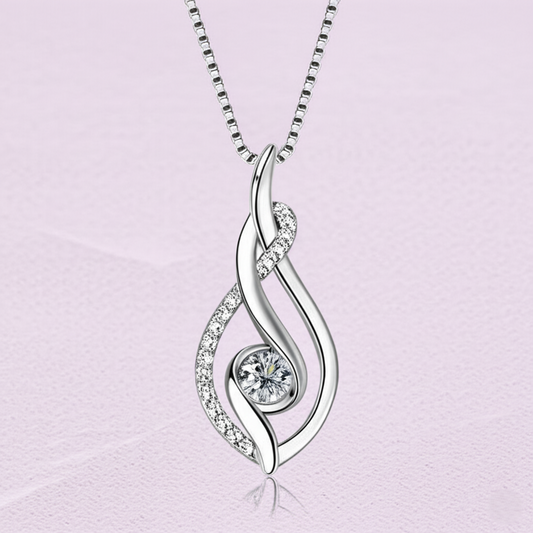 Flame Design Necklace