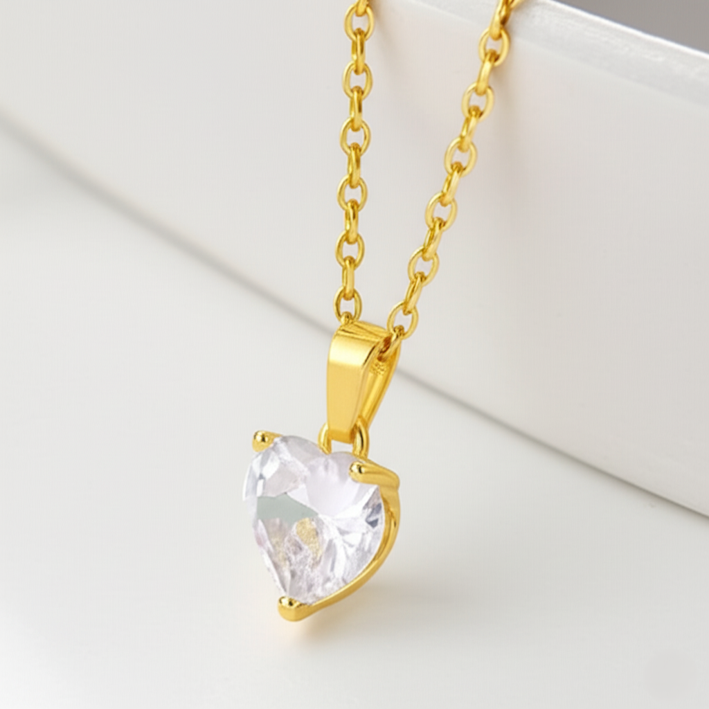 Heart Diamond Necklace