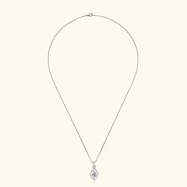 Flame Design Necklace