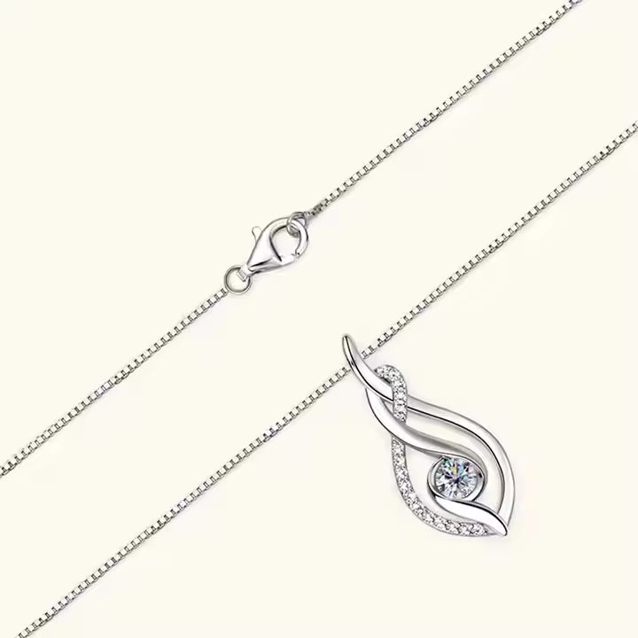 Flame Design Necklace