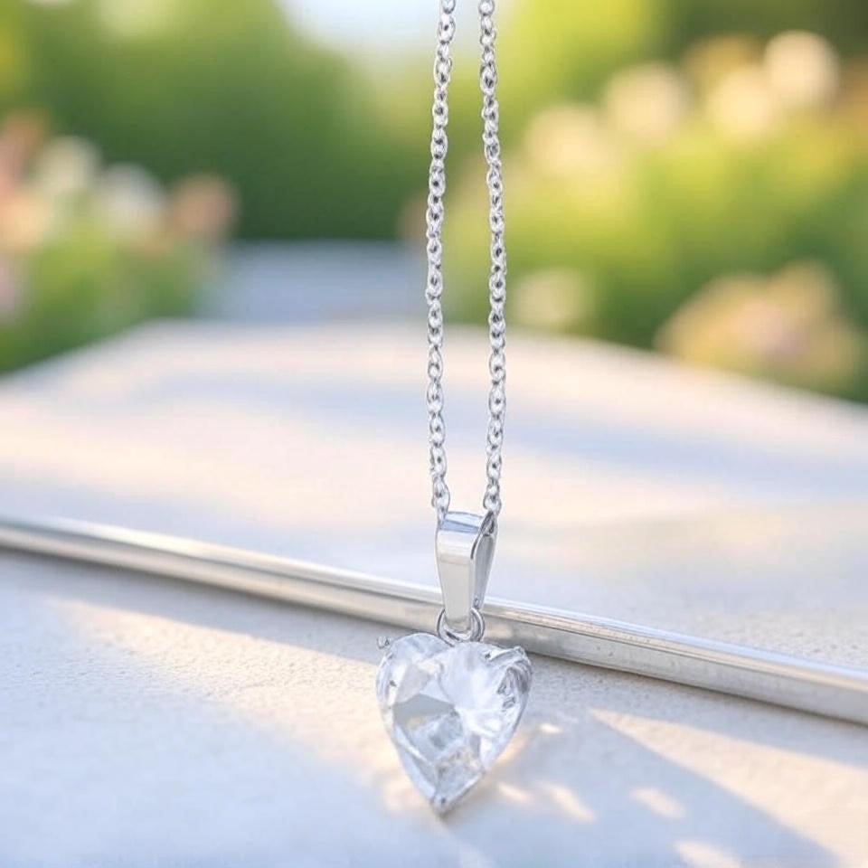 Heart Diamond Necklace