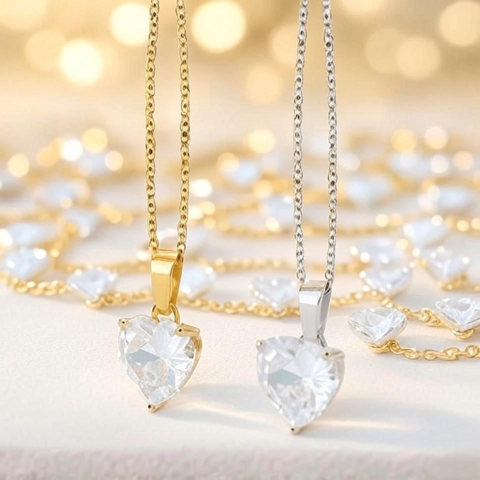 Heart Diamond Necklace